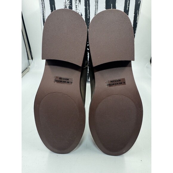 Dv By Dolce Vita Women Side Zip Buckle Moto Bike Boot Dark Taupe Size 8 - Picture 13 of 16